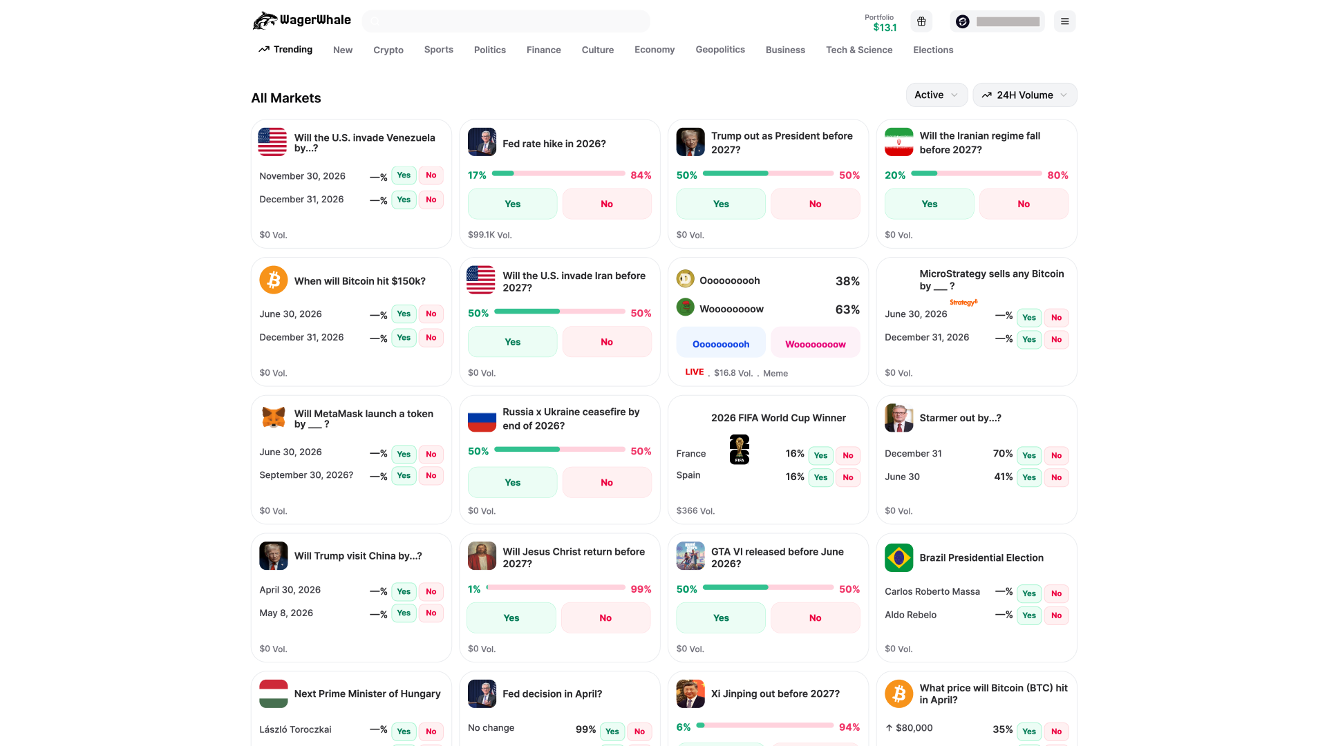 WagerWhale Preview